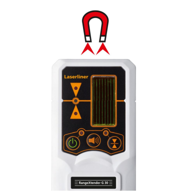 Lazerio spindulio imtuvas Laserliner RangeXtender G 30, 033.26E, 1 x 9 V 4