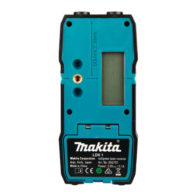 Lazerio spindulio taikinys elektroninis+spaustuvas Makita LE00855702, RED+GREEN 2