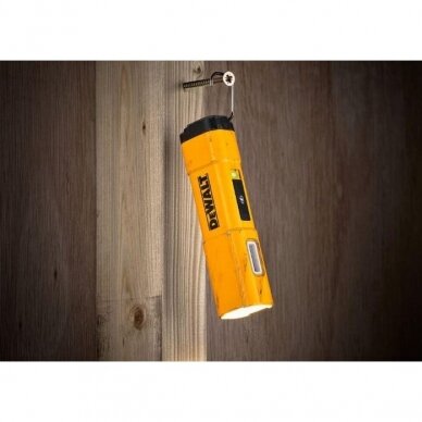 LED darbo lempa ir žibintuvėlis DeWalt DCL183-XJ, USB-C, 400lm 4