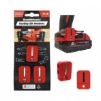 Magnetinių antgalių laikiklis StealthMounts BH-M18-S-RED, skirtas ,,Milwaukee M18" įrankiams