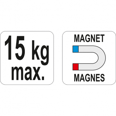 Magnetinis laikiklis Yato 3