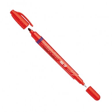 Markeris DURA-INK Dual Tip, 0.7 MM, Raud