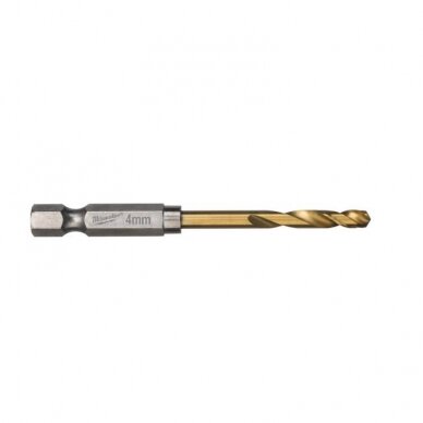 Metalo grąžtai MILWAUKEE Shockwave HSS-G TIN, 2vnt. 3,0 mm 5