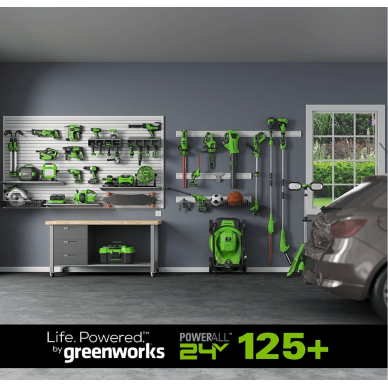 Akumuliatorinis genėjimo pjūklas Greenworks G24MCS10, 24 V, (tik įrankis) 5