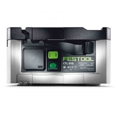 Mobilus dulkių siurblys CLEANTEC Festool CTL SYS (575279) 2