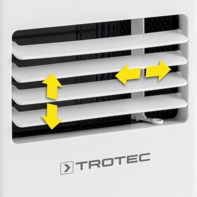 Mobilus oro kondicionierius Trotec PAC 2100 X ir lango tarpinė Trotec AirLock 100 7