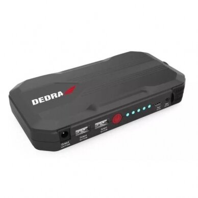 Multifunkcinis automobilinis paleidėjas - Power Bank Dedra DEPP1200, 12 Ah