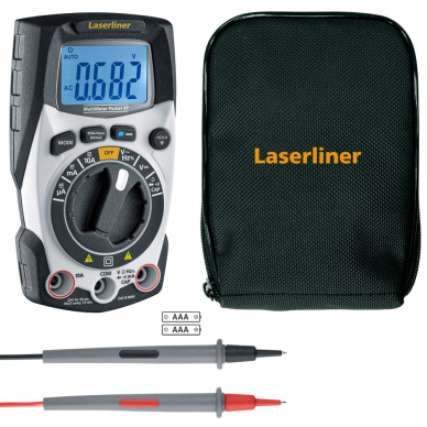 Multimetras Laserliner MultiMeter Pocket XP 083.036A 1