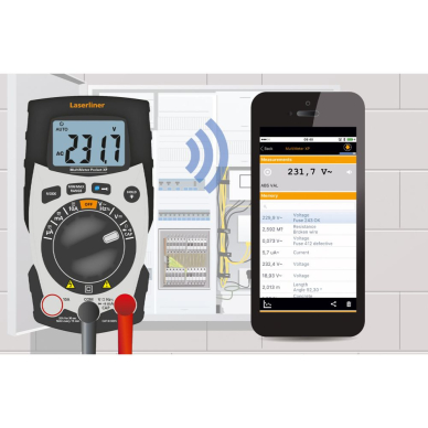 Multimetras Laserliner MultiMeter Pocket XP 083.036A 8