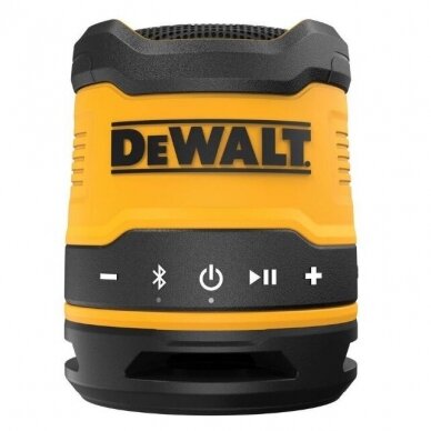 Nešiojamas statybinis garsiakalbis DeWalt DCR009-XJ, USB-C, 5W 2