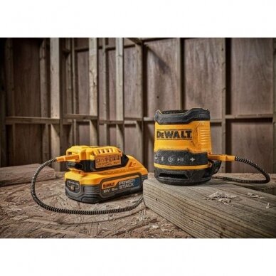 Nešiojamas statybinis garsiakalbis DeWalt DCR009-XJ, USB-C, 5W 3