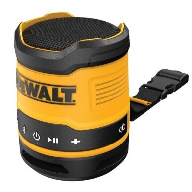 Nešiojamas statybinis garsiakalbis DeWalt DCR009-XJ, USB-C, 5W