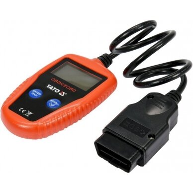 OBD II (EOBD) gedimų kodo skaitytuvas (YT-72977)