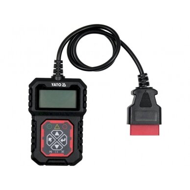 OBD II (EOBD) gedimų kodo skaitytuvas (YT-72978)