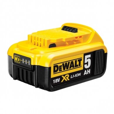 Akumuliatorius DeWALT DCB184, 18V, 5.0Ah XR Li-Ion (originalus) 2