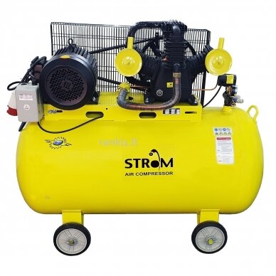 ORO KOMPRESORIUS 350L, (3 CIL.) 7.5 KW, 380V, 12.5BAR STROM