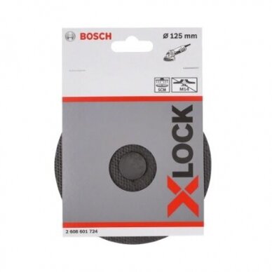 Pagrindas su centriniu kaiščiu Bosch X-LOCK SCM, 125mm, 2608601724 1