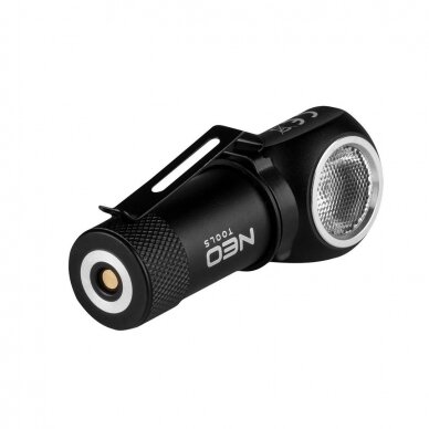 Pakraunamas LED prožektorius ant galvos Neo tools CREE XPG3 LED, USB 600lm 4