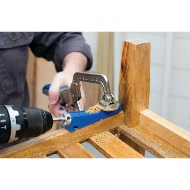 Paslėptų sujungimų gręžimo rinkinys KREG Pocket-Hole Jig 310 4