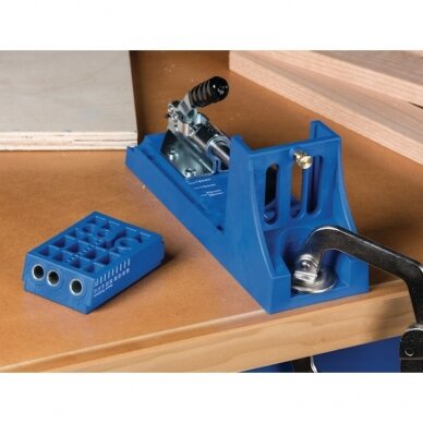 Paslėptų sujungimų gręžimo rinkinys KREG Pocket-Hole Jig K4 3