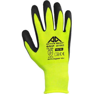 Pirštinės aplietos lateksu Active GRIP 10/XL 1