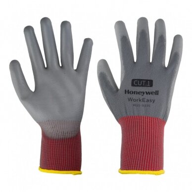 Pirštinės HONEYWELL Work Easy Grey PU 10