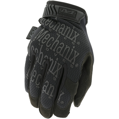 Pirštinės Mechanix The Original® Covert 55 juodos L dydis. Velcro, dirbtinė oda, TrekDry®