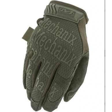 Pirštinės Mechanix The Original® Olive Drab L dydis. Velcro, dirbtinė oda, TrekDry®