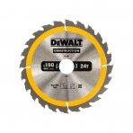 Pjovimo diskas medienai DeWalt DT1945-QZ Construction, 190x30 mm, Z40