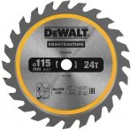 Pjovimo diskas medienai DeWalt DT20420-QZ, 115mm, Z24