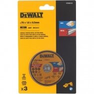 Pjovimo diskas DeWalt DT20592-QZ, 76mm, 3vnt.