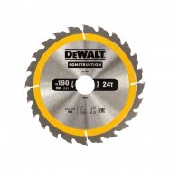 Pjovimo diskas medienai DeWalt DT1945-QZ Construction, 190x30 mm, Z40