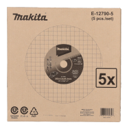 Pjovimo diskas metalui Makita E-12790-5, 355X4,3X25,4mm, 5 vnt.