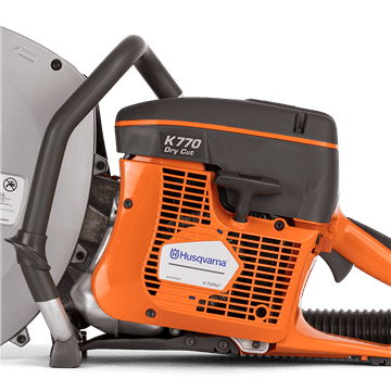 Pjaustytuvas Husqvarna K 770/12" DRY CUT, 3.7kW (be maišo) 2