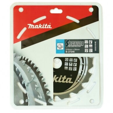 Pjovimo diskas 210x30x2,8mm 14T 20° 5008MGJ Makita B-27246