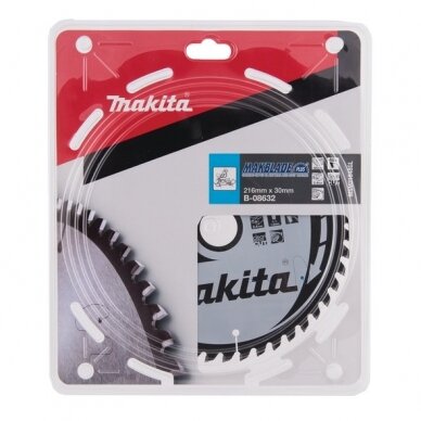 Pjovimo diskas 216x30x2,4mm 48T MAKBLADE PLUS Makita B-08632 2