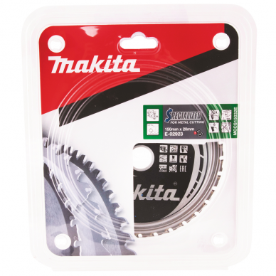 Pjovimo diskas SPECIALIZED 150X1.1X20mm 0° T32 Makita E-02923 2