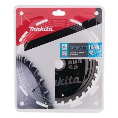 Pjovimo diskas 250x30x2,3mm 32T 5° 2704/LS/LH/LF Makita B-08919