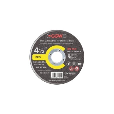 Pjovimo diskas CGW INOX ZA 36 SBF 125x2,0x22,23mm