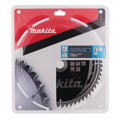 Pjovimo diskas MAKBLADE 305X2.3X30mm 5° T60 Makita B-09036 2