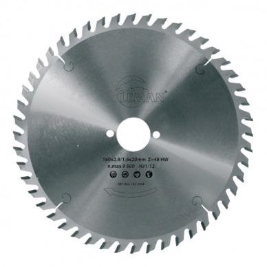 Pjovimo diskas staklėms / 160x20mm / 24dantų 1