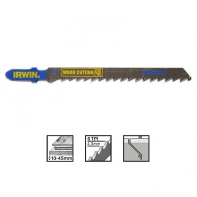 Pjūklelis medienai 100 mm „IRWIN" T101D