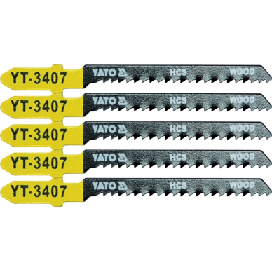 Pjūkliukas siaurapjūkliui 5vnt. 13TPI /2mm (medis) (YT-3407)