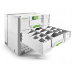 Plastikiniai konteineriai Festool Set 60x60/120x71 3xFT (201124)