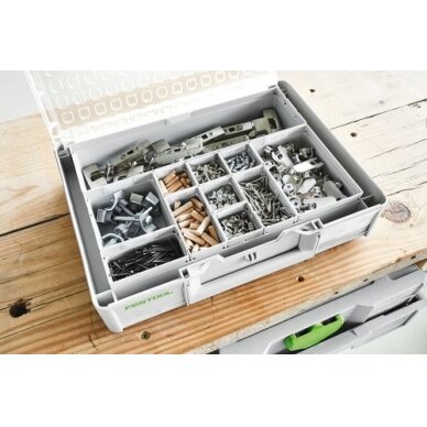 Plastikiniai konteineriai Festool Box 100x150x68/6 (204861) 3