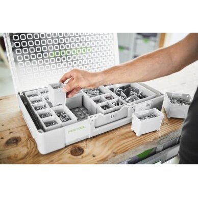 Plastikiniai konteineriai Festool Box 100x350x68/2 (204862) 4