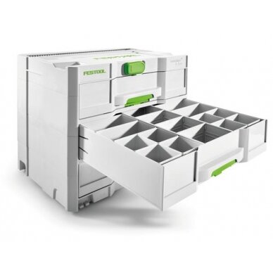 Plastikiniai konteineriai Festool Set 60x60/120x71 3xFT (201124) 1