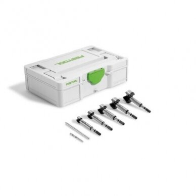 Platinimo grąžtų rinkinys Festool SYS3 S 76-FB CE-SORT/5 (578110) 1