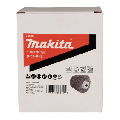 Plieninis šepetys Makita D-73564, 9741 3