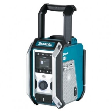 Radijas Makita DMR115 (AM, DAB, DAB+, AUX, Bluetooth, USB)